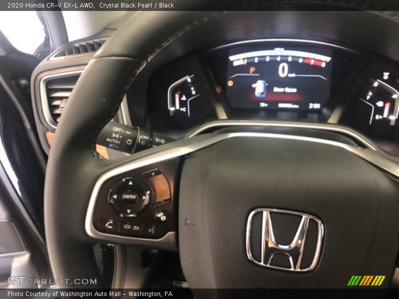 Crystal Black Pearl / Black 2020 Honda CR-V EX-L AWD