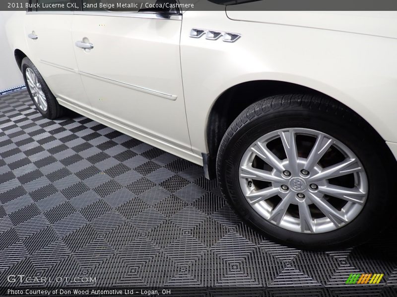 Sand Beige Metallic / Cocoa/Cashmere 2011 Buick Lucerne CXL
