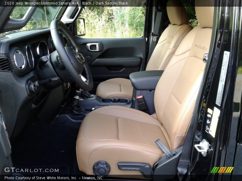 Black / Dark Saddle/Black 2020 Jeep Wrangler Unlimited Sahara 4x4