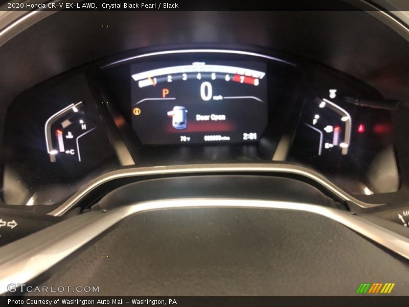 Crystal Black Pearl / Black 2020 Honda CR-V EX-L AWD