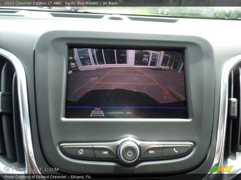 Pacific Blue Metallic / Jet Black 2020 Chevrolet Equinox LT AWD