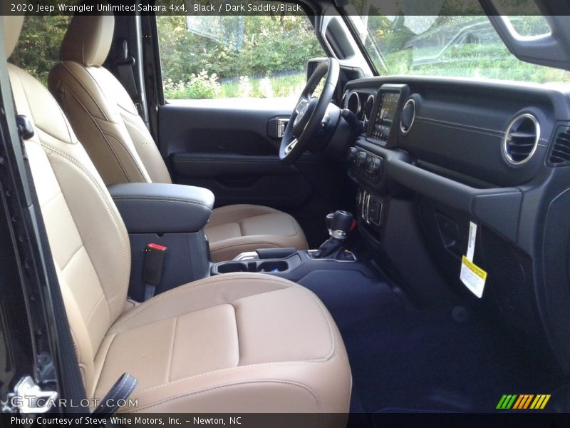 Black / Dark Saddle/Black 2020 Jeep Wrangler Unlimited Sahara 4x4