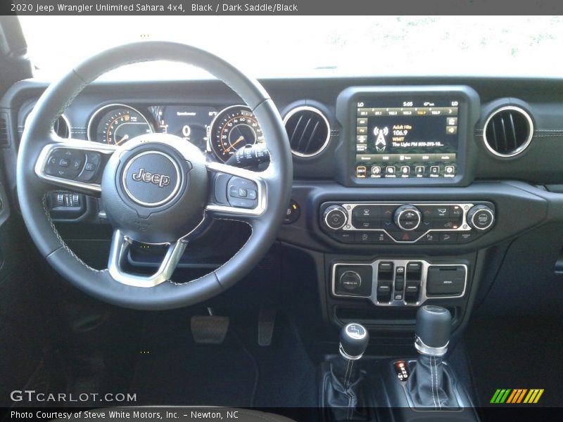 Black / Dark Saddle/Black 2020 Jeep Wrangler Unlimited Sahara 4x4