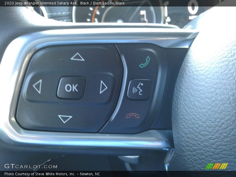 Black / Dark Saddle/Black 2020 Jeep Wrangler Unlimited Sahara 4x4