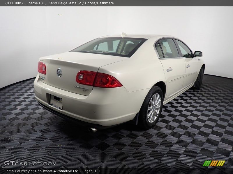 Sand Beige Metallic / Cocoa/Cashmere 2011 Buick Lucerne CXL