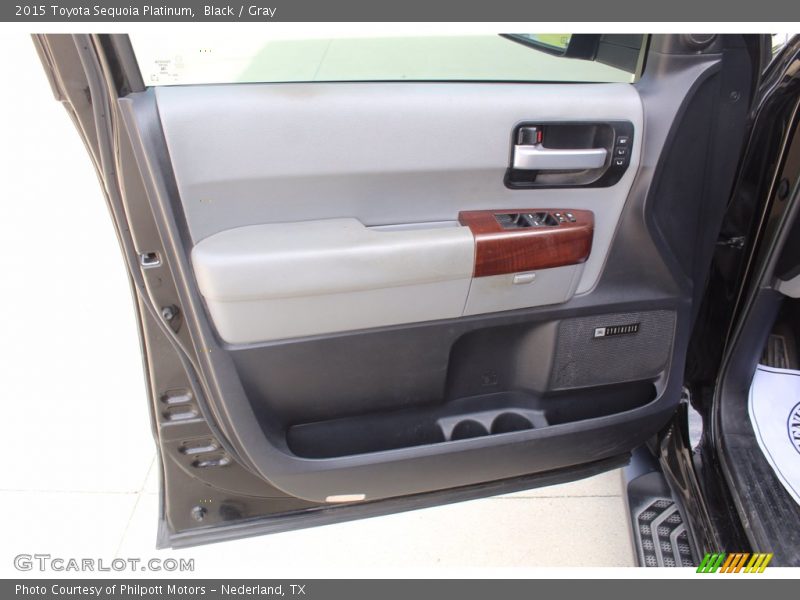 Door Panel of 2015 Sequoia Platinum