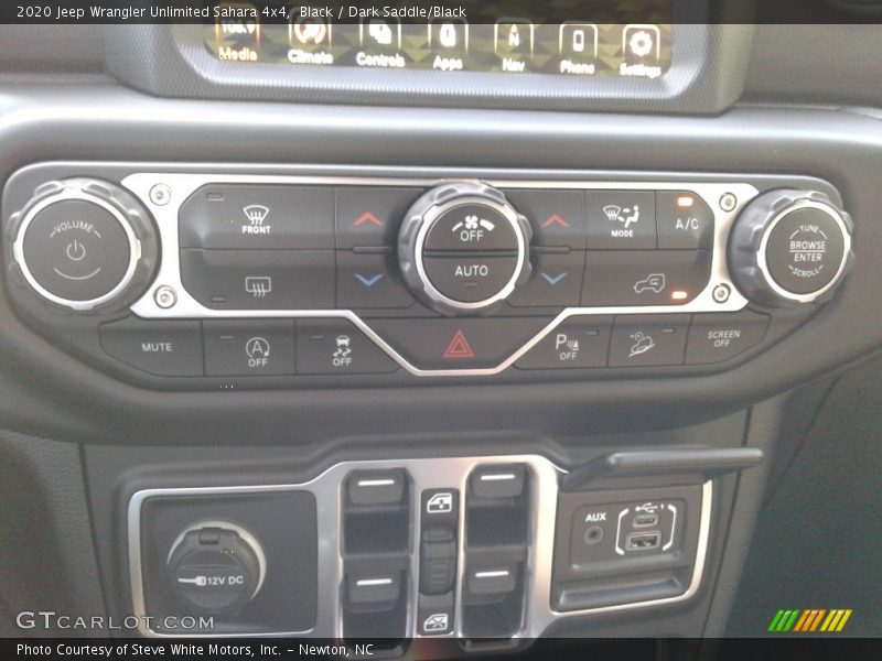 Black / Dark Saddle/Black 2020 Jeep Wrangler Unlimited Sahara 4x4