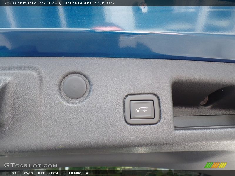 Pacific Blue Metallic / Jet Black 2020 Chevrolet Equinox LT AWD