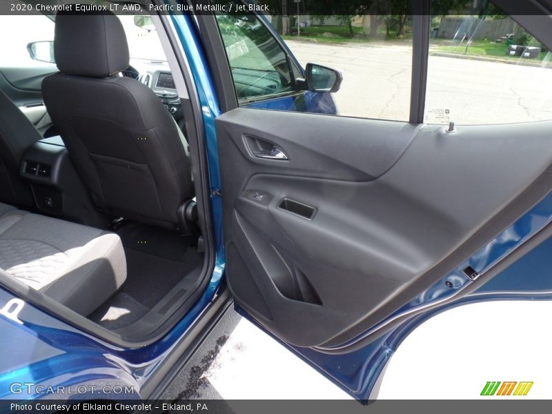Pacific Blue Metallic / Jet Black 2020 Chevrolet Equinox LT AWD