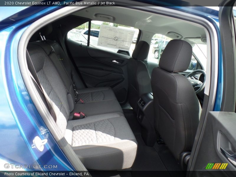 Pacific Blue Metallic / Jet Black 2020 Chevrolet Equinox LT AWD