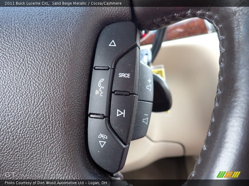 Sand Beige Metallic / Cocoa/Cashmere 2011 Buick Lucerne CXL