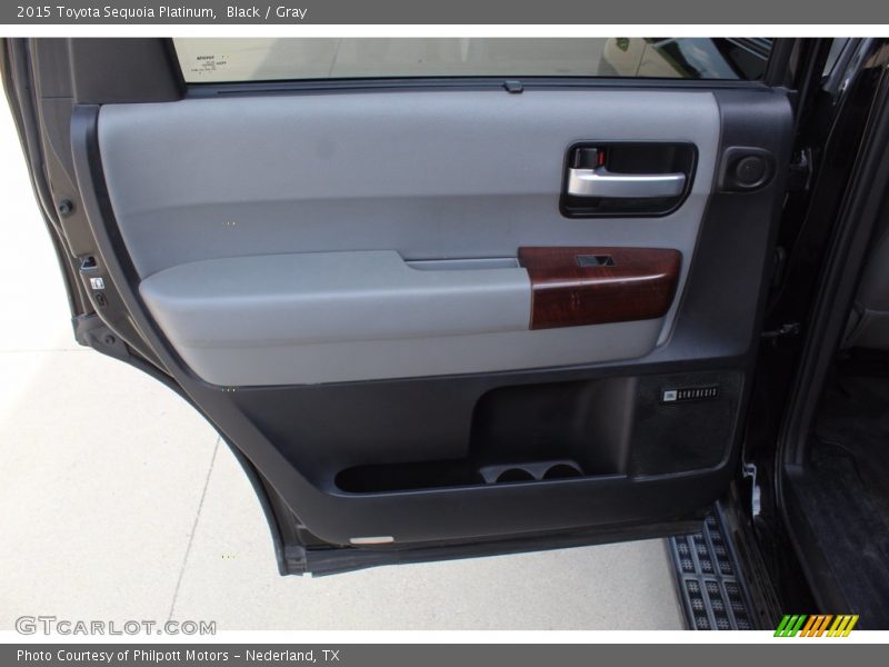 Door Panel of 2015 Sequoia Platinum