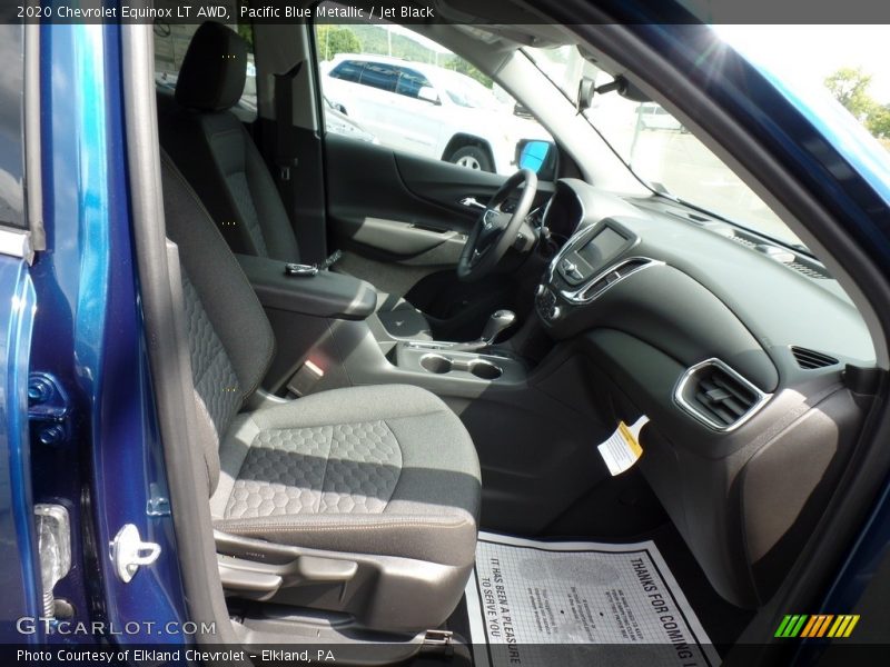 Pacific Blue Metallic / Jet Black 2020 Chevrolet Equinox LT AWD