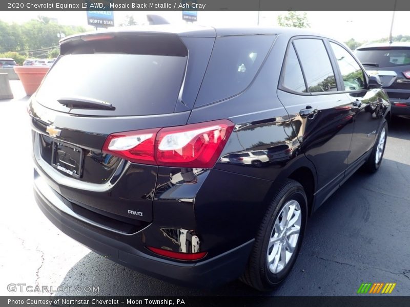 Mosaic Black Metallic / Ash Gray 2020 Chevrolet Equinox LS AWD