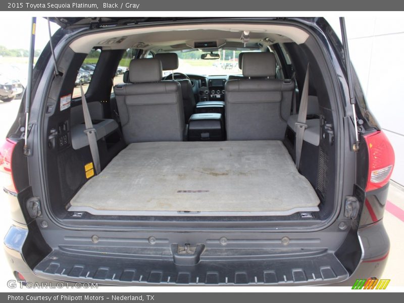 2015 Sequoia Platinum Trunk