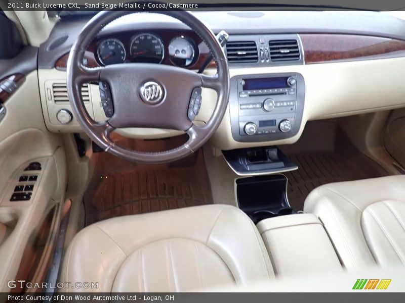 Sand Beige Metallic / Cocoa/Cashmere 2011 Buick Lucerne CXL