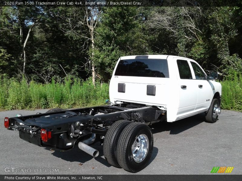 Bright White / Black/Diesel Gray 2020 Ram 3500 Tradesman Crew Cab 4x4