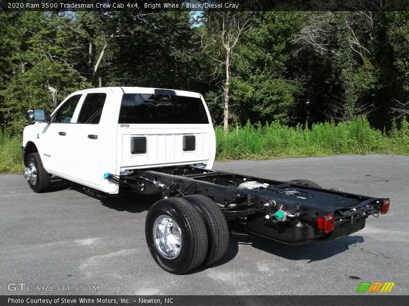 Bright White / Black/Diesel Gray 2020 Ram 3500 Tradesman Crew Cab 4x4