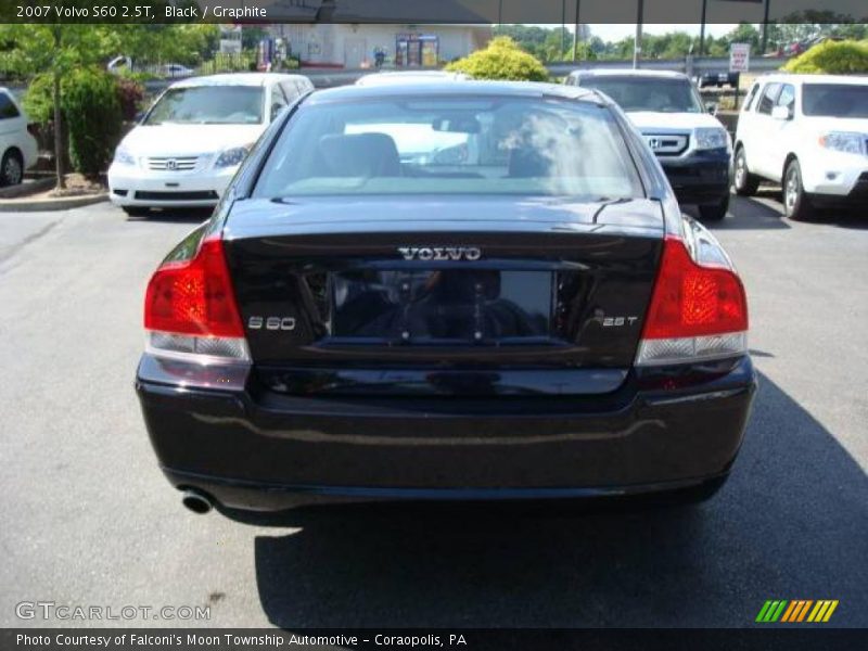 Black / Graphite 2007 Volvo S60 2.5T