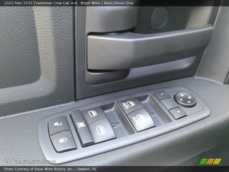 Bright White / Black/Diesel Gray 2020 Ram 3500 Tradesman Crew Cab 4x4