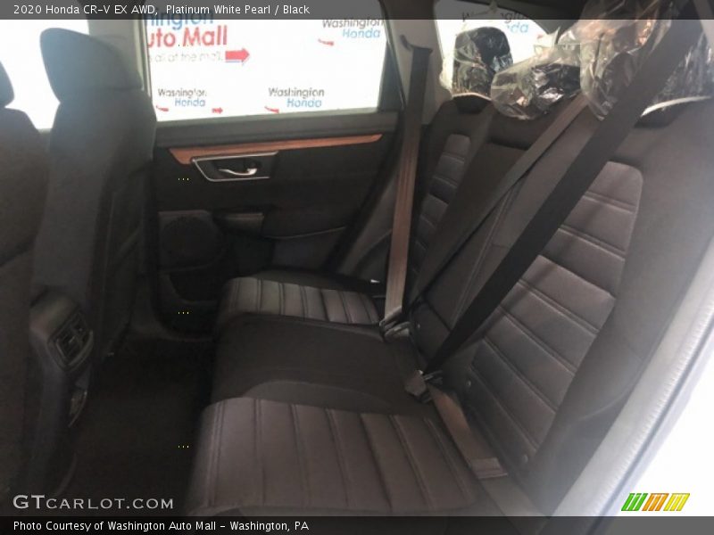 Platinum White Pearl / Black 2020 Honda CR-V EX AWD