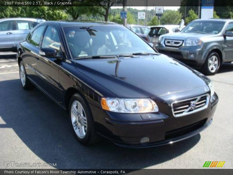 Black / Graphite 2007 Volvo S60 2.5T