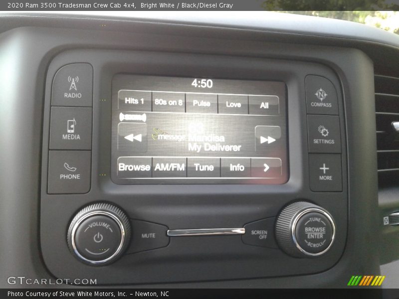 Bright White / Black/Diesel Gray 2020 Ram 3500 Tradesman Crew Cab 4x4