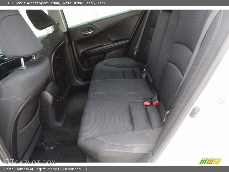 White Orchid Pearl / Black 2013 Honda Accord Sport Sedan