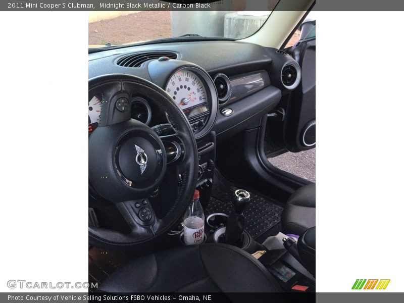 Midnight Black Metallic / Carbon Black 2011 Mini Cooper S Clubman