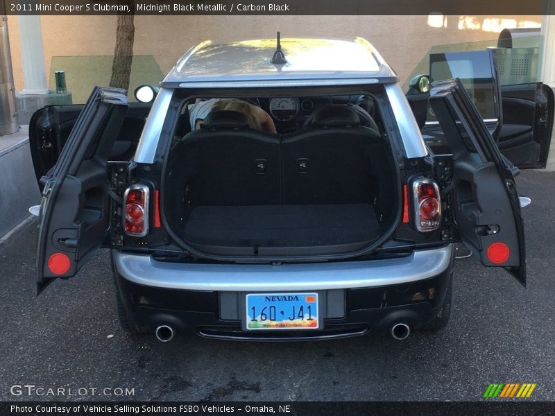 Midnight Black Metallic / Carbon Black 2011 Mini Cooper S Clubman