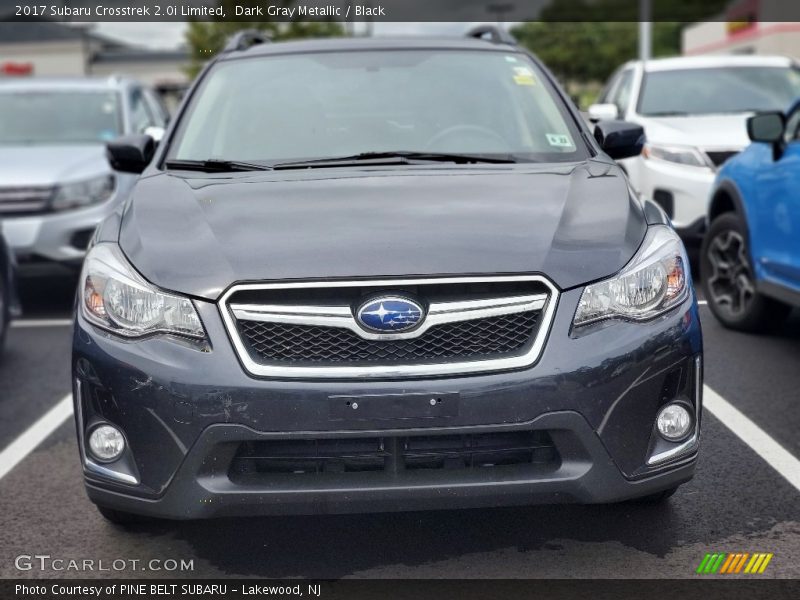 Dark Gray Metallic / Black 2017 Subaru Crosstrek 2.0i Limited