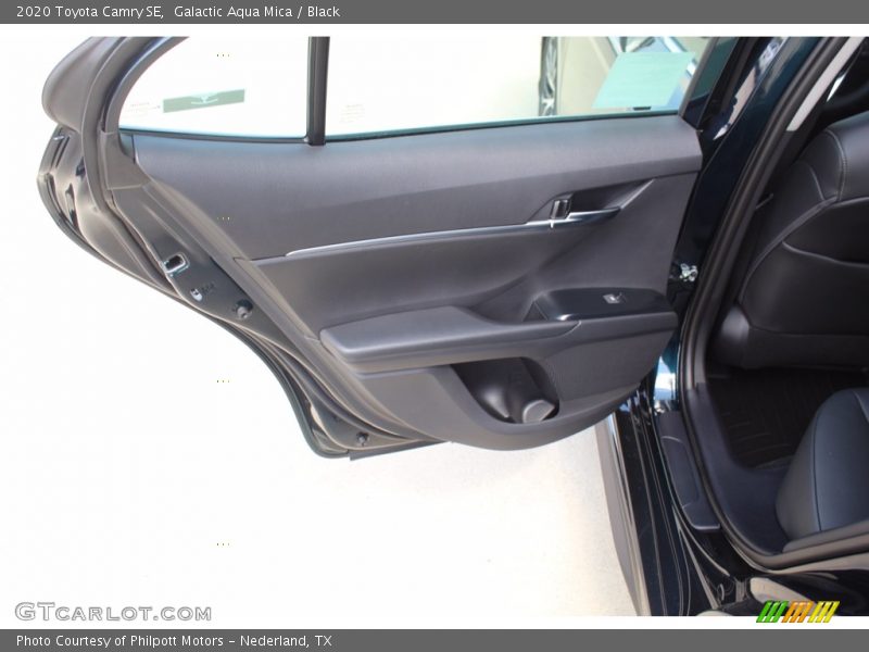 Galactic Aqua Mica / Black 2020 Toyota Camry SE