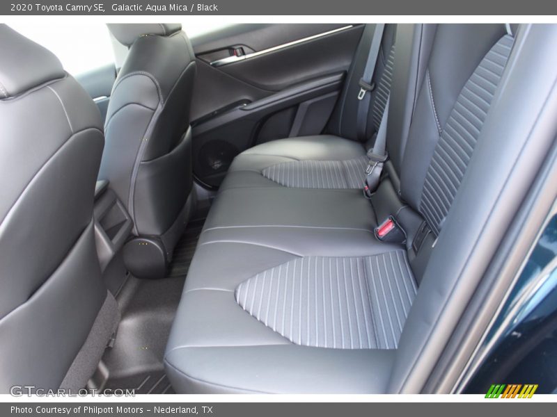 Galactic Aqua Mica / Black 2020 Toyota Camry SE