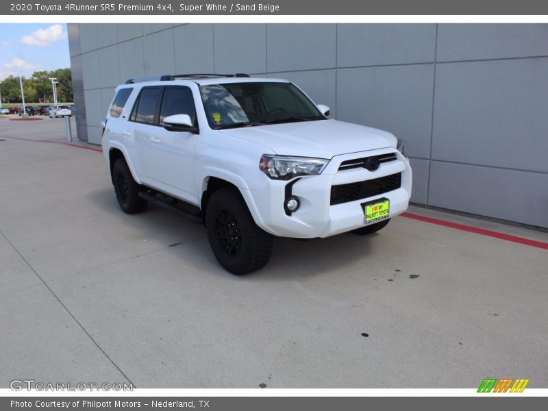 Super White / Sand Beige 2020 Toyota 4Runner SR5 Premium 4x4