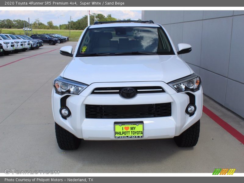 Super White / Sand Beige 2020 Toyota 4Runner SR5 Premium 4x4