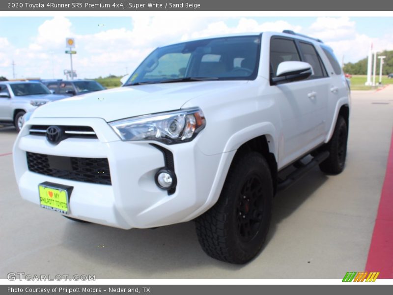 Super White / Sand Beige 2020 Toyota 4Runner SR5 Premium 4x4