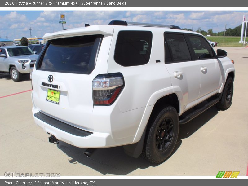 Super White / Sand Beige 2020 Toyota 4Runner SR5 Premium 4x4