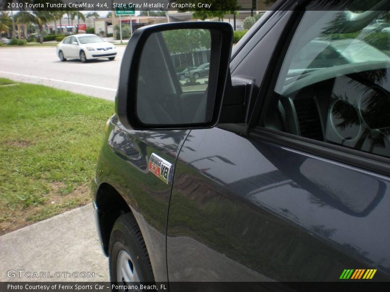 Slate Gray Metallic / Graphite Gray 2010 Toyota Tundra CrewMax 4x4