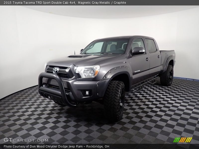 Magnetic Gray Metallic / Graphite 2015 Toyota Tacoma TRD Sport Double Cab 4x4