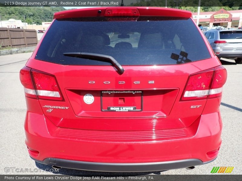 Redline 2 Coat Pearl / Black/Red 2019 Dodge Journey GT AWD