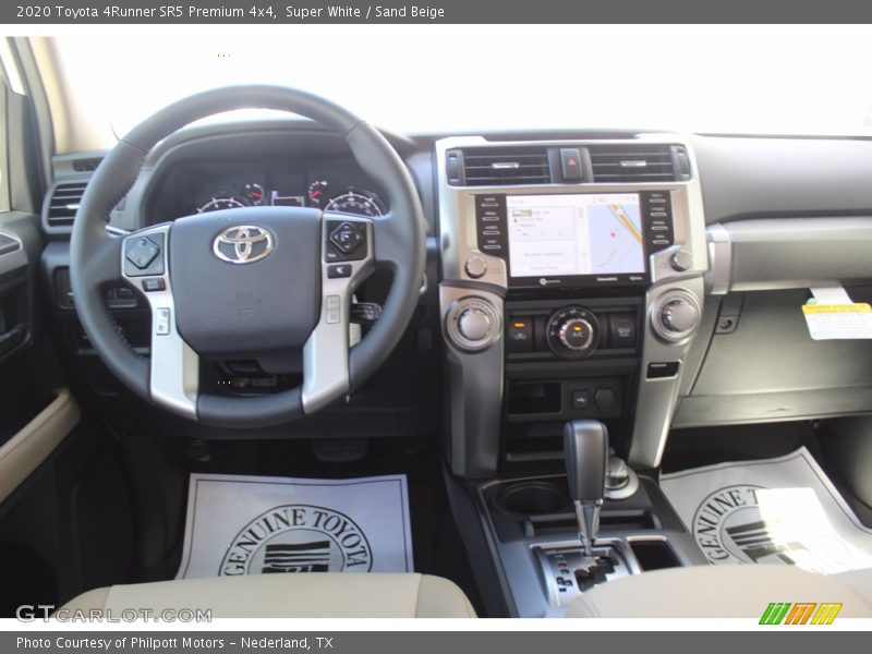 Super White / Sand Beige 2020 Toyota 4Runner SR5 Premium 4x4