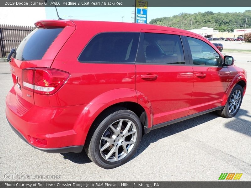 Redline 2 Coat Pearl / Black/Red 2019 Dodge Journey GT AWD