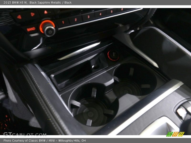 Black Sapphire Metallic / Black 2015 BMW X6 M