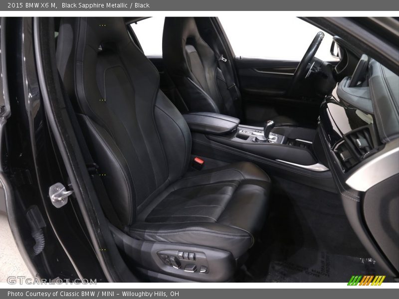 Black Sapphire Metallic / Black 2015 BMW X6 M