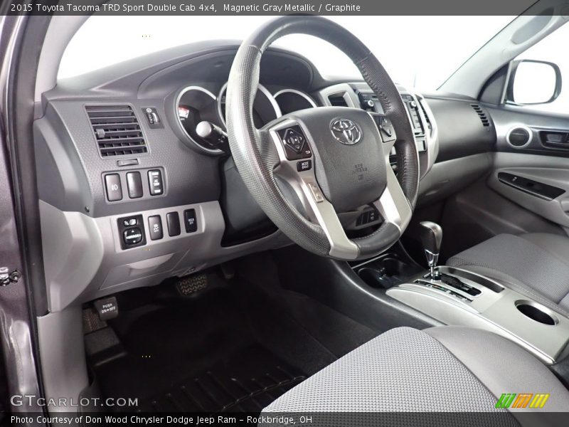 Front Seat of 2015 Tacoma TRD Sport Double Cab 4x4