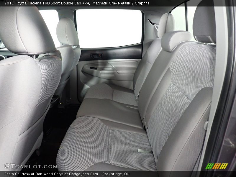 Rear Seat of 2015 Tacoma TRD Sport Double Cab 4x4