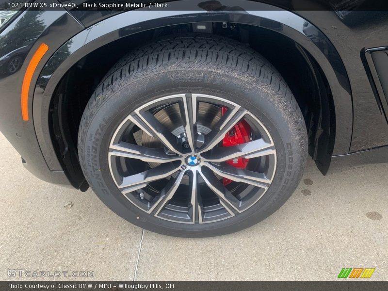  2021 X5 xDrive40i Wheel