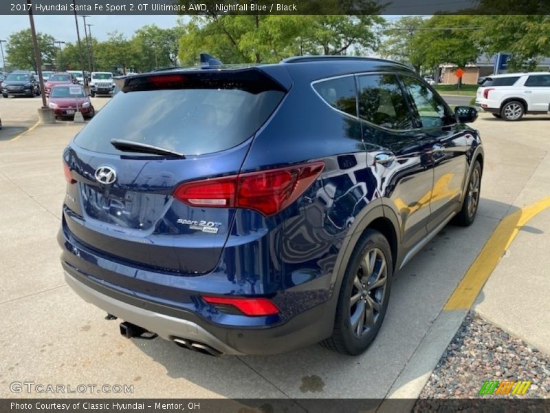 Nightfall Blue / Black 2017 Hyundai Santa Fe Sport 2.0T Ulitimate AWD