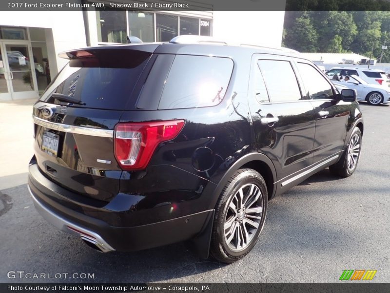 Shadow Black / Ebony Black 2017 Ford Explorer Platinum 4WD