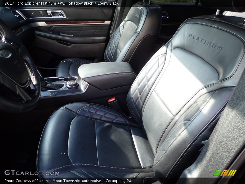 Shadow Black / Ebony Black 2017 Ford Explorer Platinum 4WD